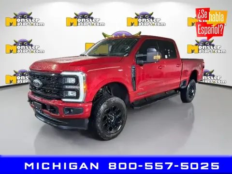 Gray 2024 Ford F-250SD Lariat for sale in Michigan Center, MI