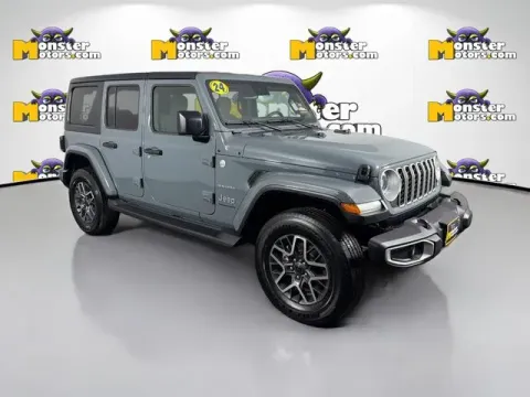 Another view of 2024 Jeep Wrangler Sahara for sale in Michigan Center, MI at Monster Motors - Jackson, MI