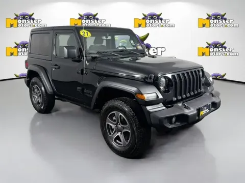 Another view of 2021 Jeep Wrangler Sport S for sale in Michigan Center, MI at Monster Motors - Jackson, MI