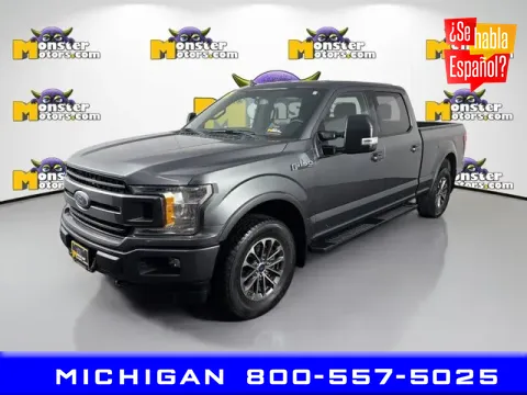 Gray 2018 Ford F-150 XLT for sale in Michigan Center, MI