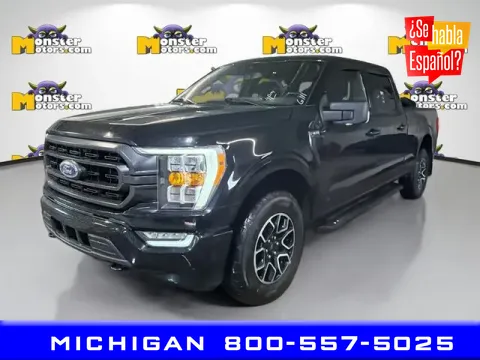 Black 2021 Ford F-150 XLT for sale in Michigan Center, MI