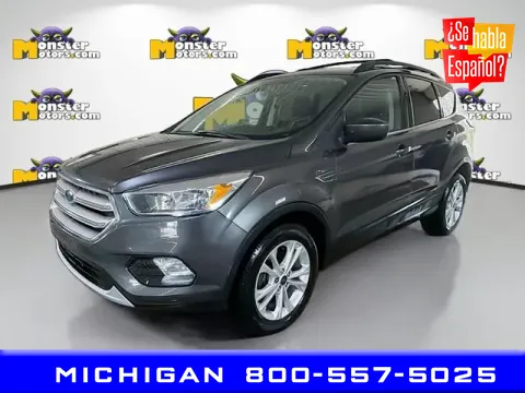 Gray 2018 Ford Escape SE for sale in Michigan Center, MI