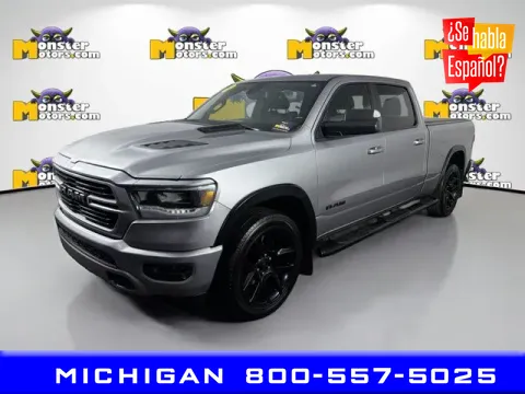 Silver 2020 Ram 1500 Rebel for sale in Michigan Center, MI