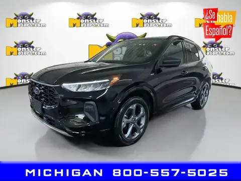 Black 2023 Ford Escape ST-Line for sale in Michigan Center, MI