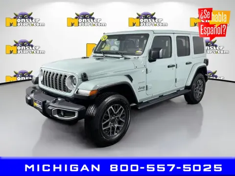 Unknown 2024 Jeep Wrangler Sahara for sale in Michigan Center, MI