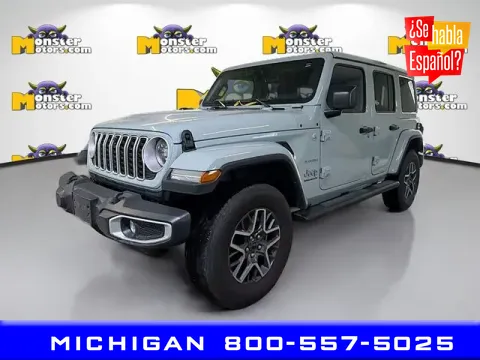 Unknown 2024 Jeep Wrangler Sahara for sale in Michigan Center, MI