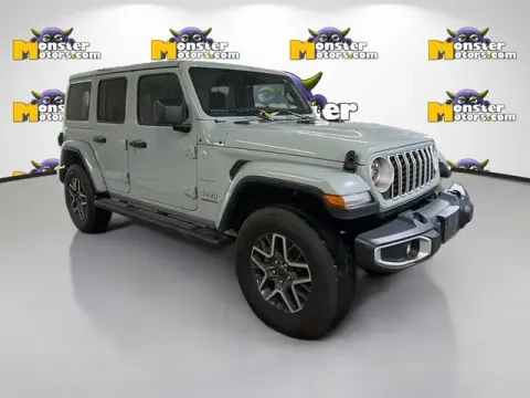Another view of 2024 Jeep Wrangler Sahara for sale in Michigan Center, MI at Monster Motors - Jackson, MI