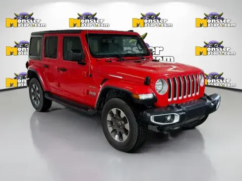 Another view of 2021 Jeep Wrangler Unlimited Sahara for sale in Michigan Center, MI at Monster Motors - Jackson, MI