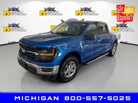 Gray 2024 Ford F-150 XLT for sale in Michigan Center, MI