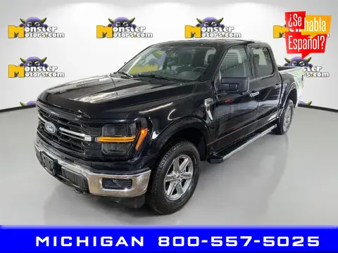 Black 2024 Ford F-150 XLT for sale in Michigan Center, MI