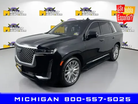 Black 2022 Cadillac Escalade Premium Luxury for sale in Michigan Center, MI