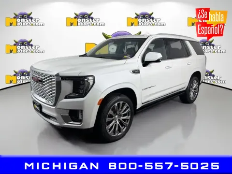 Blue 2021 GMC Yukon Denali for sale in Michigan Center, MI