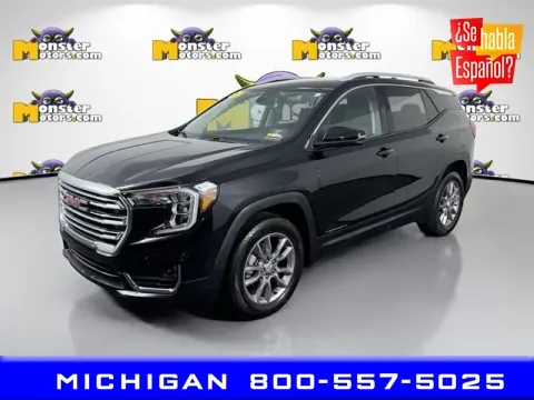 Black 2023 GMC Terrain SLT for sale in Michigan Center, MI