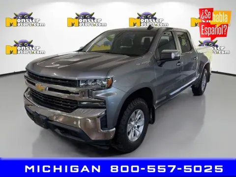 Blue 2022 Chevrolet Silverado 1500 LTD LT for sale in Michigan Center, MI