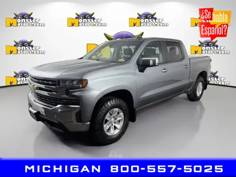 Blue 2022 Chevrolet Silverado 1500 LTD LT for sale in Michigan Center, MI