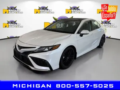 White 2023 Toyota Camry XSE for sale in Michigan Center, MI