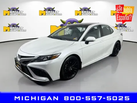 White 2023 Toyota Camry XSE for sale in Michigan Center, MI