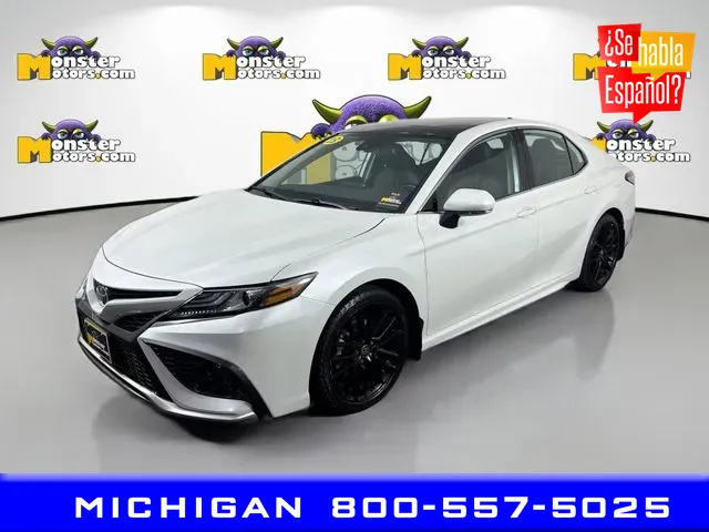 White 2023 Toyota Camry XSE for sale in Michigan Center, MI