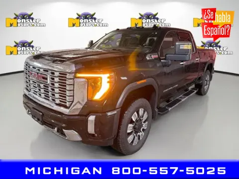 Black 2025 GMC Sierra 2500HD Denali for sale in Michigan Center, MI
