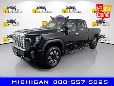 Black 2025 GMC Sierra 2500HD Denali for sale in Michigan Center, MI
