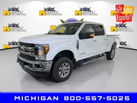 White 2019 Ford F-250SD XLT for sale in Michigan Center, MI