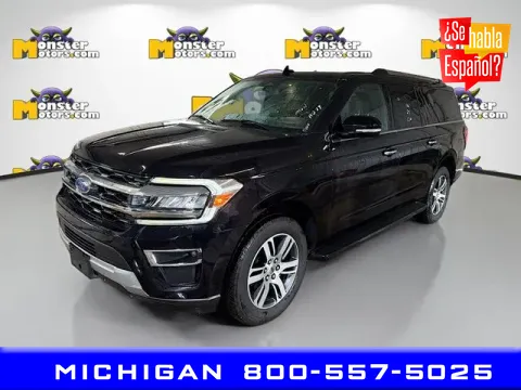 Black 2024 Ford Expedition Max Limited for sale in Michigan Center, MI