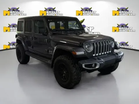 Another view of 2021 Jeep Wrangler Unlimited Sahara for sale in Michigan Center, MI at Monster Motors - Jackson, MI