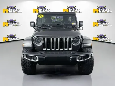 Photos of 2021 Jeep Wrangler Unlimited Sahara for sale in Michigan Center, MI at Monster Motors - Jackson, MI