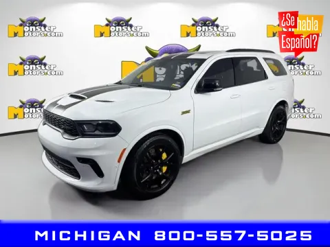 White 2024 Dodge Durango SRT 392 for sale in Michigan Center, MI