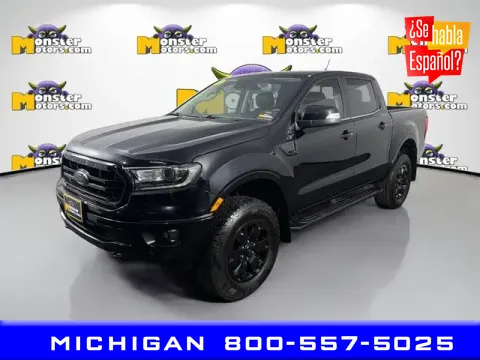 Black 2020 Ford Ranger Lariat for sale in Michigan Center, MI
