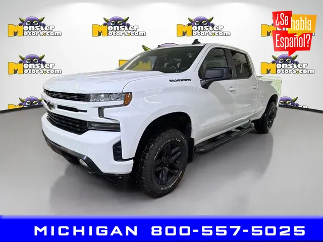 Blue 2020 Chevrolet Silverado 1500 RST for sale in Michigan Center, MI