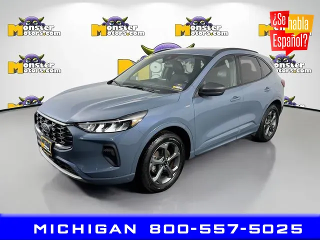 Blue 2023 Ford Escape ST-Line for sale in Michigan Center, MI