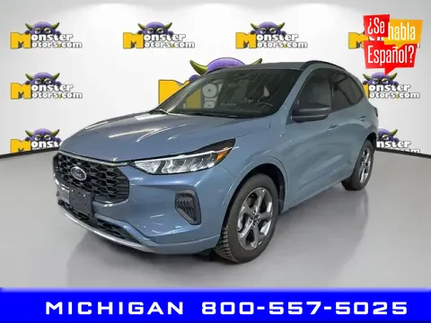Blue 2023 Ford Escape ST-Line for sale in Michigan Center, MI