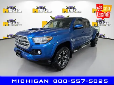 Blue 2016 Toyota Tacoma SR5 for sale in Michigan Center, MI