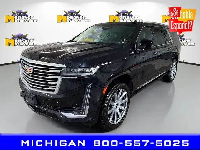 Black 2024 Cadillac Escalade ESV Premium Luxury Platinum for sale in Michigan Center, MI