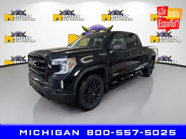 Blue 2021 GMC Sierra 1500 Elevation for sale in Michigan Center, MI