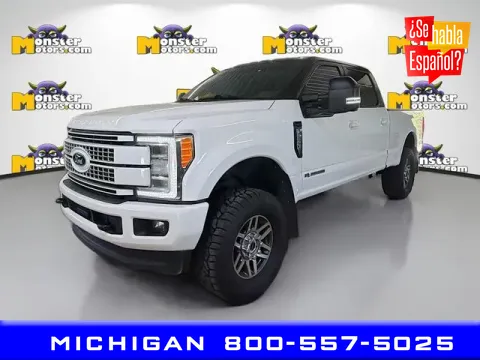 Blue 2019 Ford F-250SD Lariat for sale in Michigan Center, MI