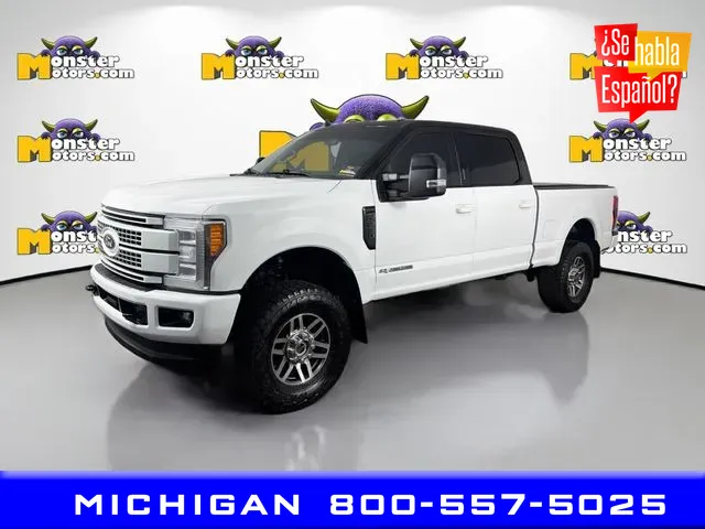 Blue 2019 Ford F-250SD Lariat for sale in Michigan Center, MI
