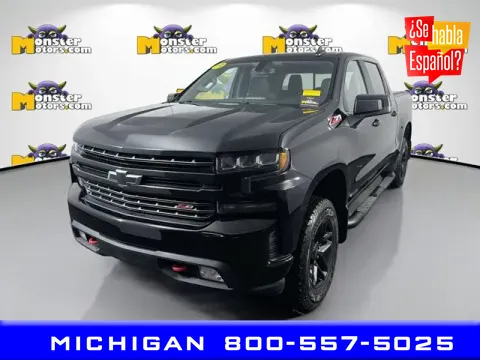 Black 2019 Chevrolet Silverado 1500 LT Trail Boss for sale in Michigan Center, MI