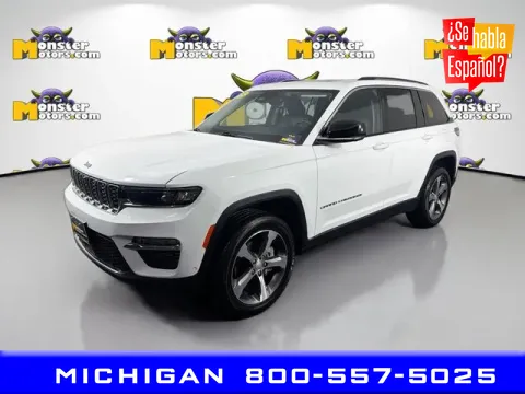 Yellow 2023 Jeep Grand Cherokee Limited for sale in Michigan Center, MI