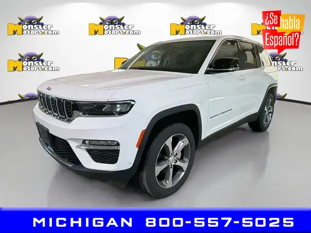 Yellow 2023 Jeep Grand Cherokee Limited for sale in Michigan Center, MI