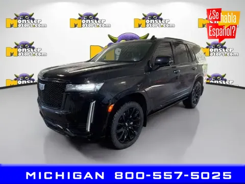 Black 2023 Cadillac Escalade Sport Platinum for sale in Michigan Center, MI