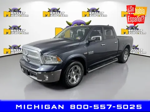 Blue 2018 Ram 1500 Laramie for sale in Michigan Center, MI