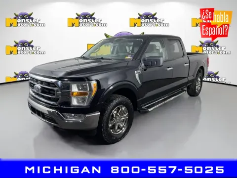 Black 2022 Ford F-150 XLT for sale in Michigan Center, MI
