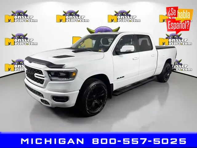 White 2022 Ram 1500 Sport for sale in Michigan Center, MI