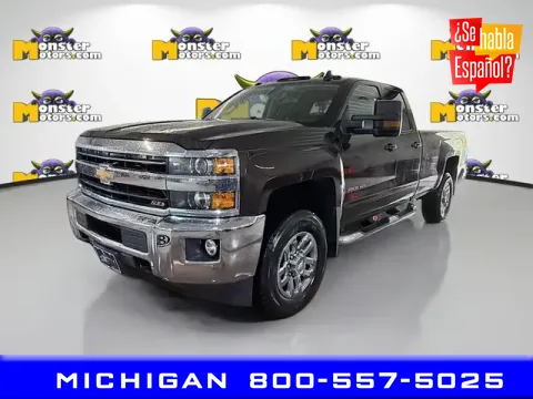 Brown 2018 Chevrolet Silverado 2500HD LT for sale in Michigan Center, MI