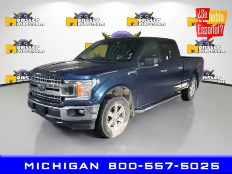 Blue 2019 Ford F-150 XLT for sale in Michigan Center, MI
