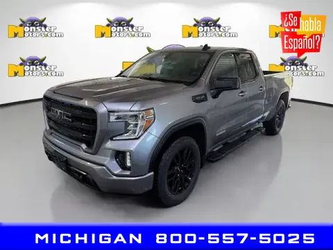 Blue 2021 GMC Sierra 1500 Elevation for sale in Michigan Center, MI