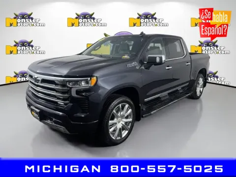 Blue 2023 Chevrolet Silverado 1500 High Country for sale in Michigan Center, MI