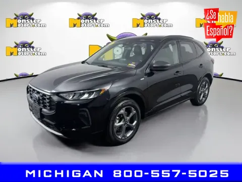 Black 2023 Ford Escape ST-Line for sale in Michigan Center, MI